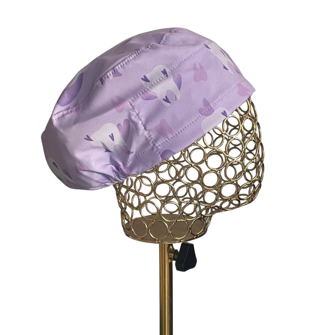 Gorro clínico antifluidos - Dental morado