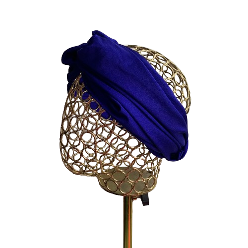 Turbante clínico - Azul rey